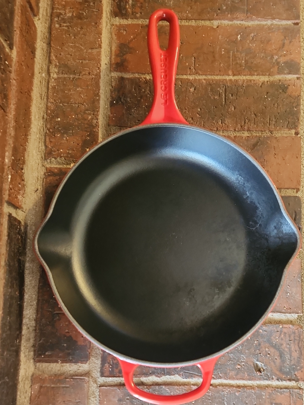 Le Creuset Cerise Enameled 10.25"Cast Iron Skillet